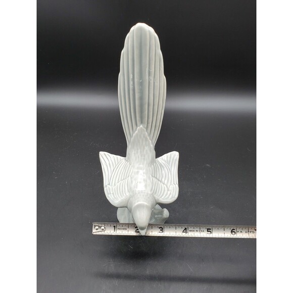 Blue Jay Bird Ceramic Figurine Gray Color #1307 Mid-Century Modern NICE!! - Picture 7 of 11